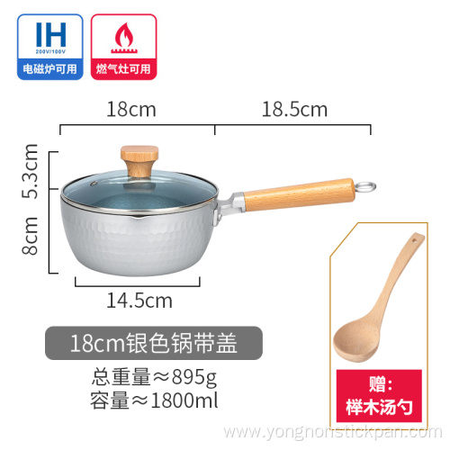 16cm deep wooden handle snow pan